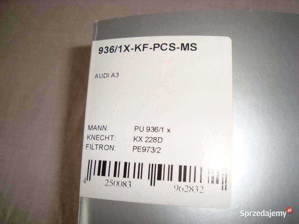 Filtr paliwa MasterSport Audi Vw Seat Octavia ON Warszawa