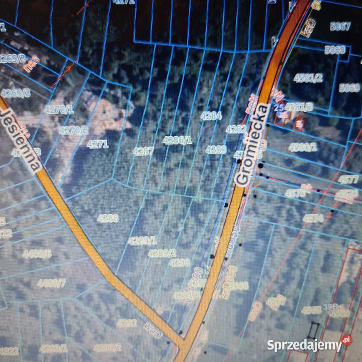 Libiąż Gromiecka Jesienna działka 986 m2 982m2