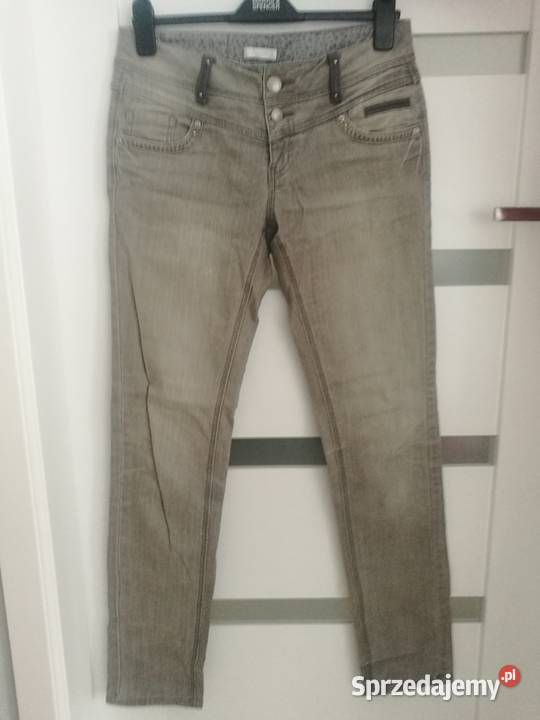 Spodnie Promod szare M 38