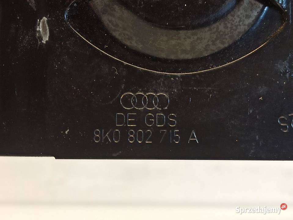 MOCOWANIE KOŁA ZAPASOWEGO AUDI A4 B8 8K0802715A