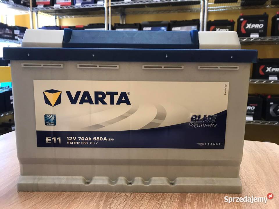 VARTA E11 - Akumulator 74Ah 680A Ełk - Sprzedajemy.pl