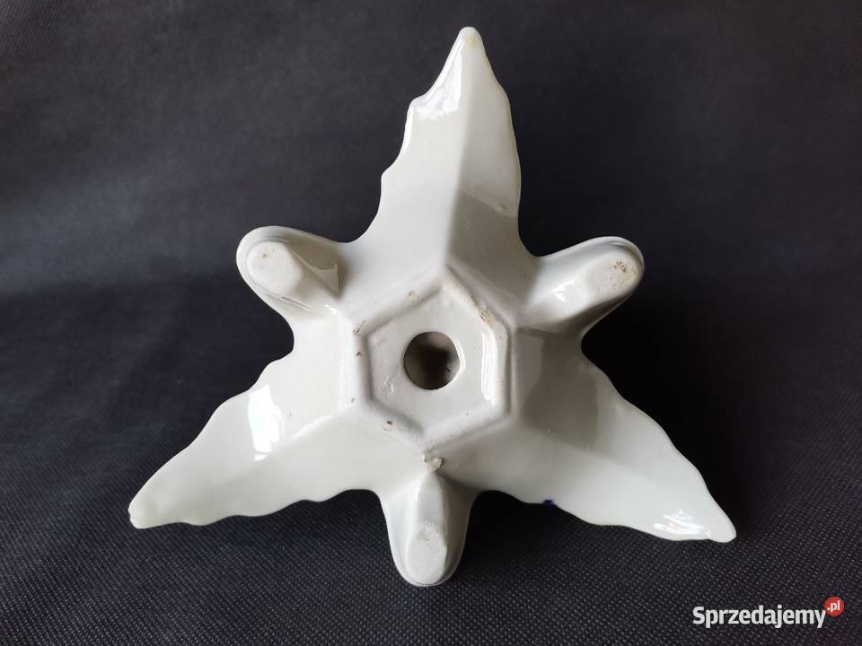 Stara popielniczka Kobieta na Liściu porcelana Katowice sprzedam