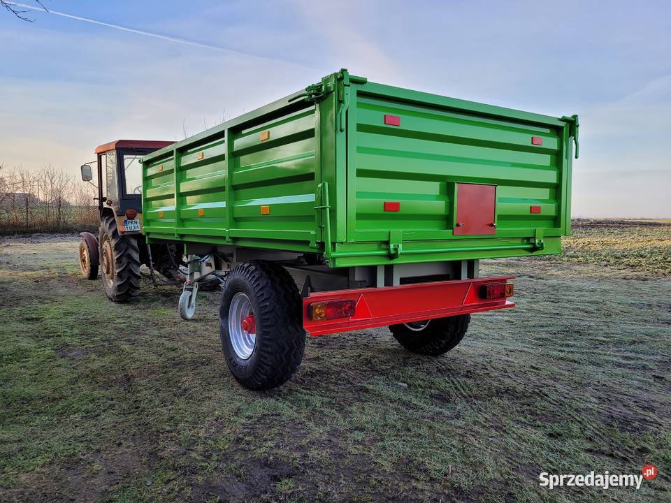 Przyczepa wywrotka nieuszkodzony Skulsk sprzedam