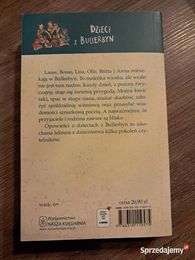 książka dzieci z bulerbyn Astrid Lindgren stan Sandomierz