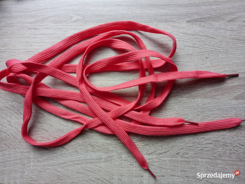 Nowe długie sznurówki sznurowadła koralowe Chrzanów sprzedam