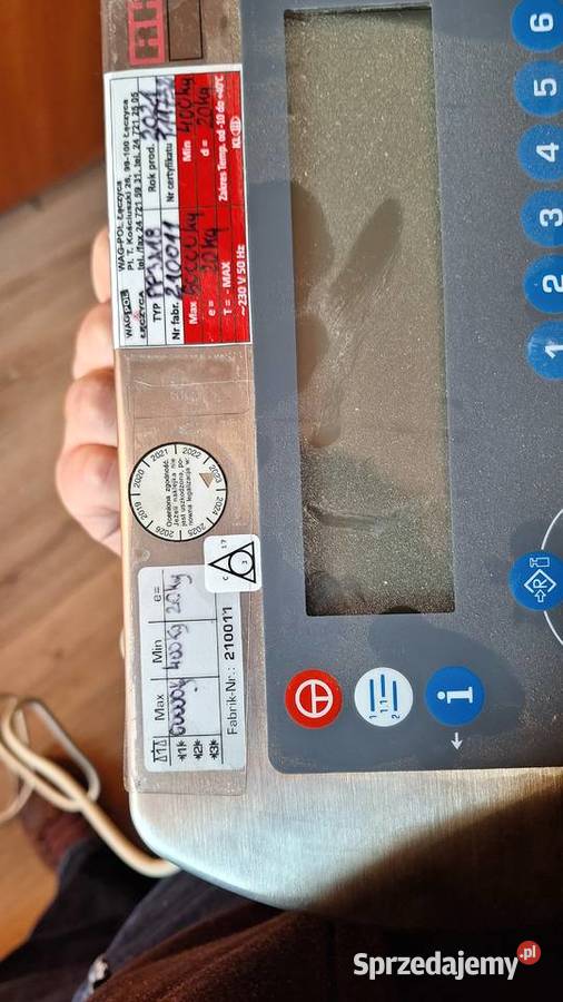 82C1 Miernik wagowy RHEWA LCDOIML Elektronika sprzedam