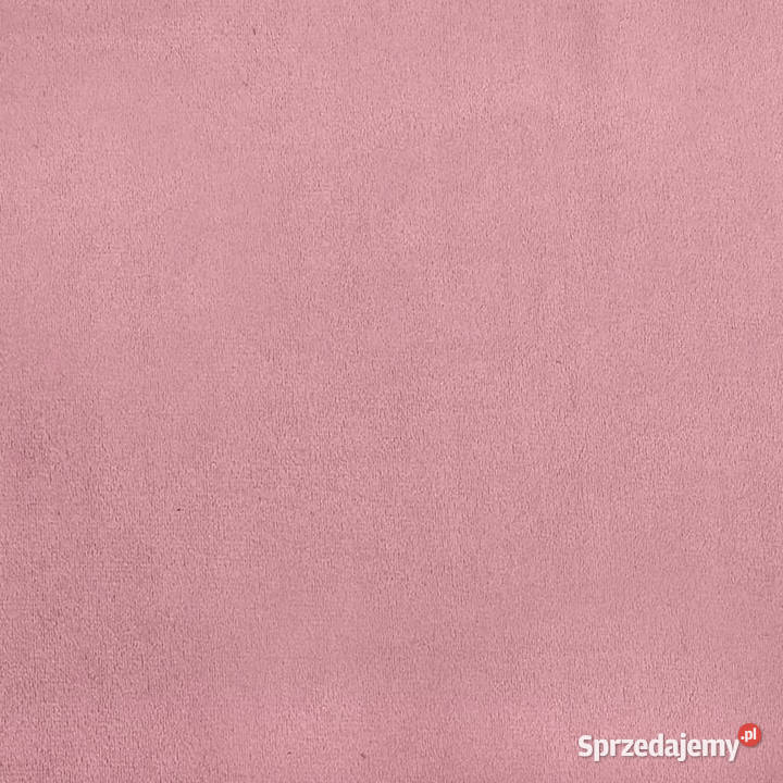 Sofa z funkcją spania różowa obita aksamitem 222cm sprzedam