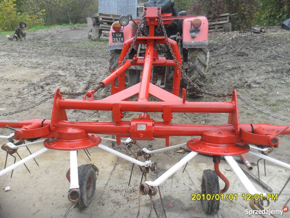 Przetrząsarka do siana karuzelowa Maszyny rolnicze małopolskie Biecz
