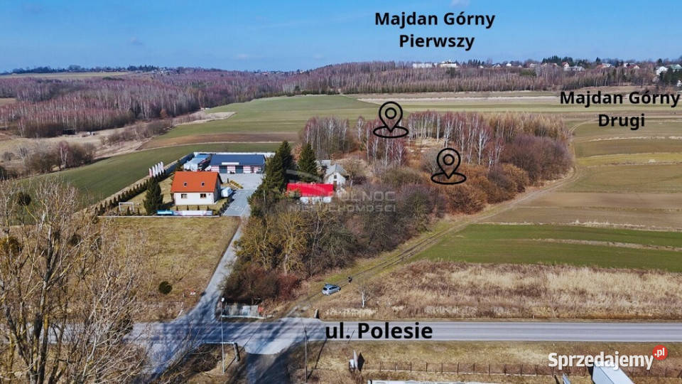 Na sprzedaż 2 działki budowlane w Majdanie Sprzedaż Majdan Górny
