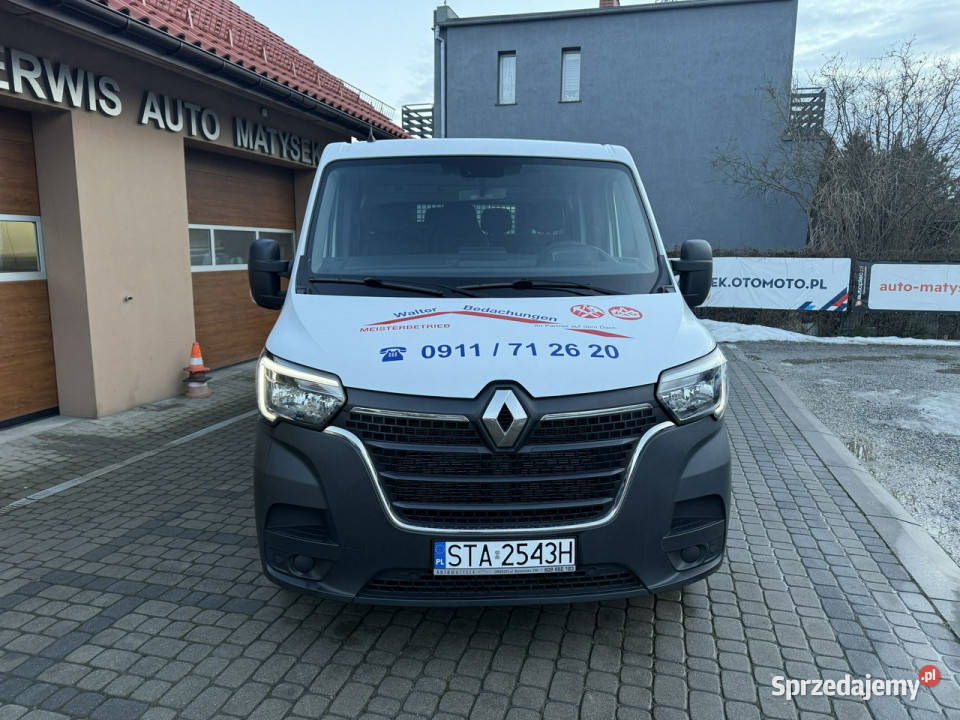 Renault Master L3H1 23 dCi 150 Doka Klima Serwis skórzana tapicerka Orzech sprzedam