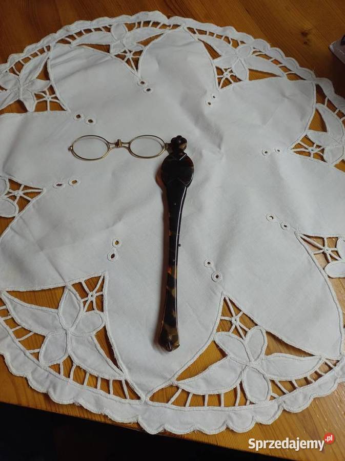 Binokle lorgnon oprawa szylkret Jarocin