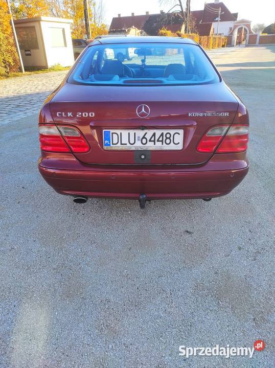 Mercedes CLK 200 w208 kompressor avantgardeLPG Mercedes-Benz Lubin sprzedam