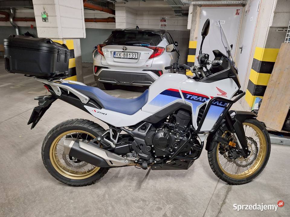 Honda Transalp 750 serwisowany w ASO Honda Kraków
