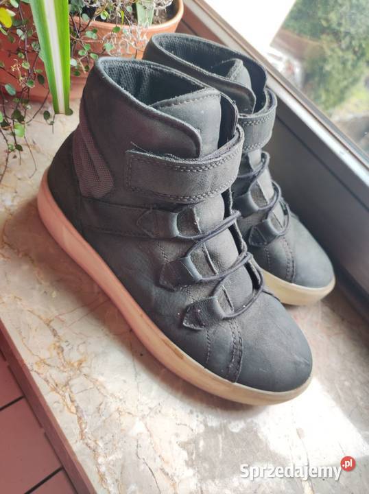 ECCO soft wysokie kostkę buty trzewiki ecco