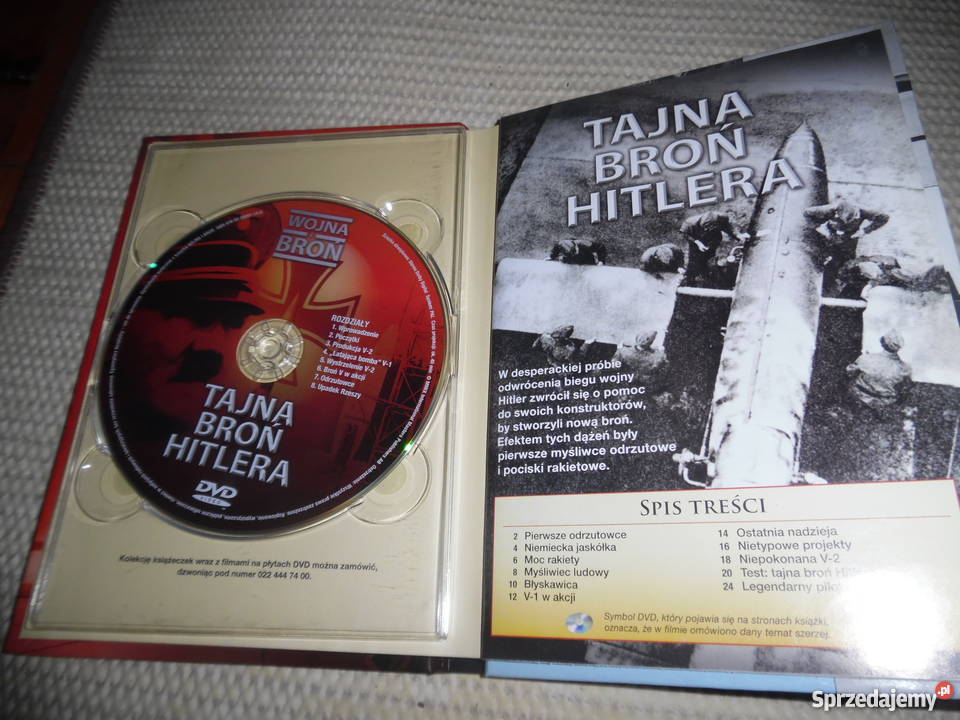 2 filmy z seriiWojna i Broń z ksiazką Filmy Oborniki Śląskie