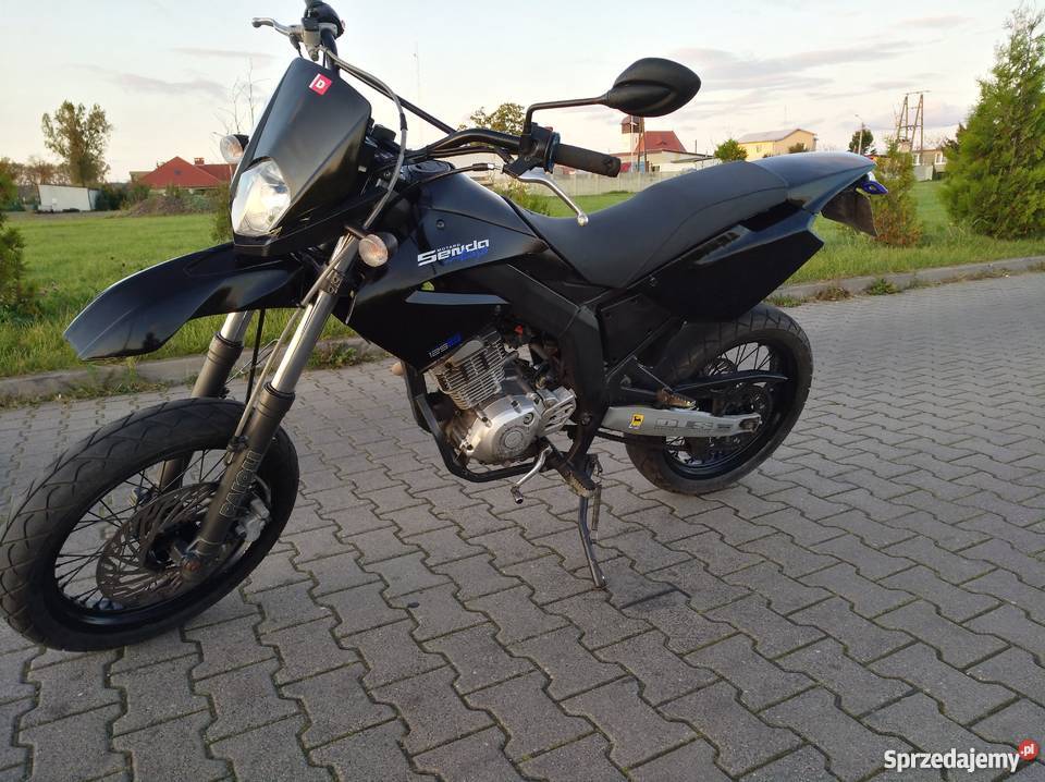 Derbi Senda 125 sprowadzony Podanin