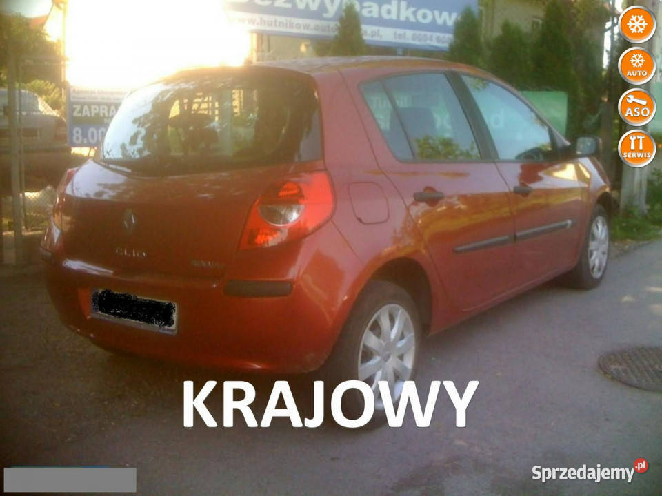 Renault Clio 1WŁAŚCICIEL ESP Samochody osobowe Skawina