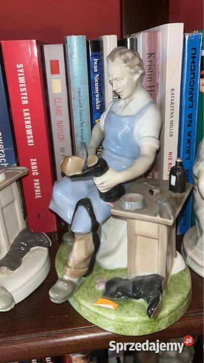 Figurka Szewc Carl Scheidig KG Turyngia pomorskie Gdańsk sprzedam