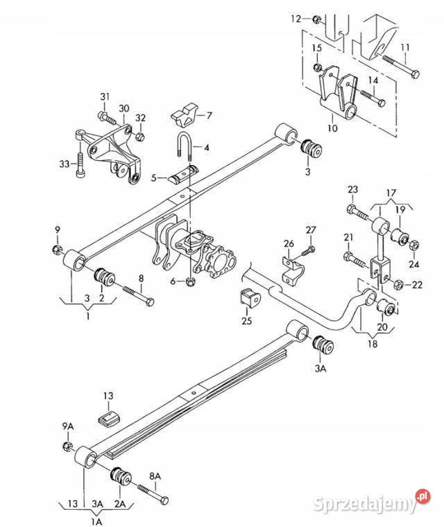 ŚRUBA ŚRUBY STABILIZATORA VW CRAFTER 1216 sprzedam