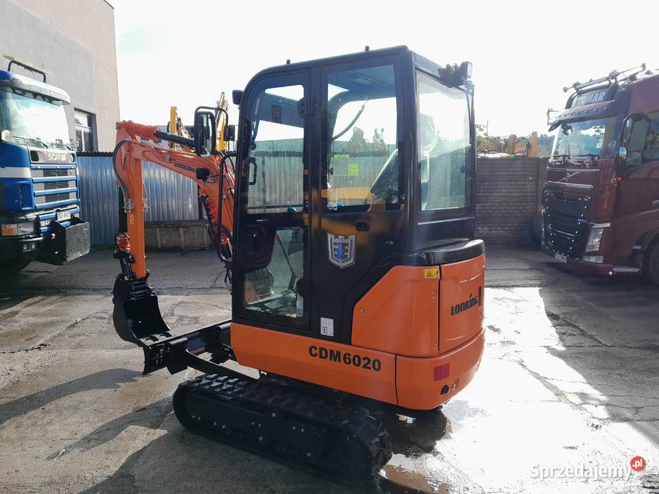 LONKING CDM6020 2 TONY MINIKOPARKA JCB CAT Krotoszyn