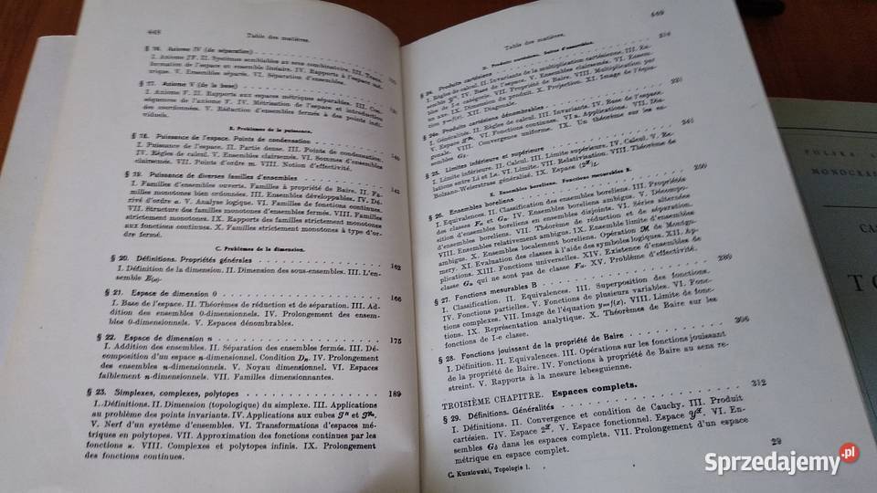 Topologie Vol 12 Casimir Kuratowski Monografie Gdańsk
