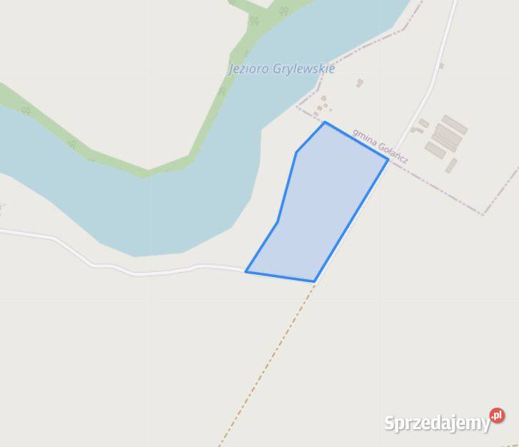 Syndyk sprzeda działkę wielkopolskie Brzeźno Stare sprzedam