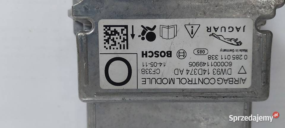 Sterownik moduł Airbag JAGUAR XJ X351 osobowe zachodniopomorskie Szczecin