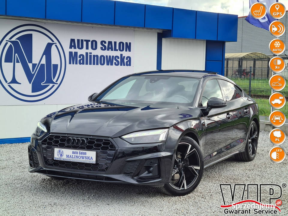 Audi A5 Sportback SLine Szyberdach Navi 2xPDC Wągrowiec
