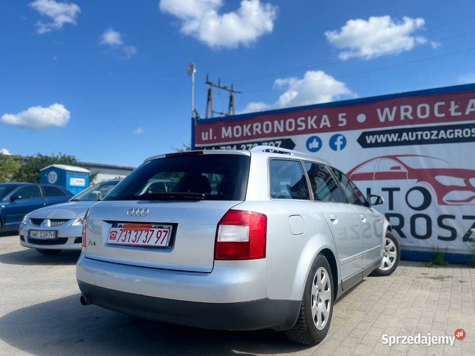 Audi A4B6 20 Benzyna Alufelgi Klima Zadbany A4 Wrocław