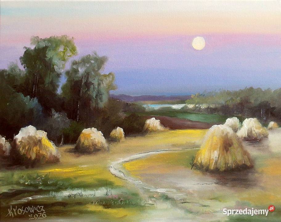 Obraz olejny żniwach II