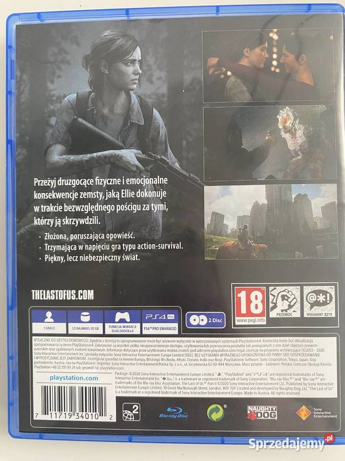 The Last Of Us Part 2 Gry na konsole