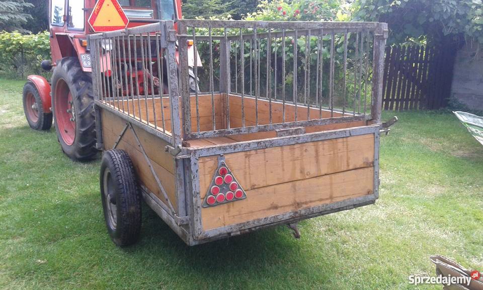 Przyczepka dwukółka do traktora Wyszków sprzedam