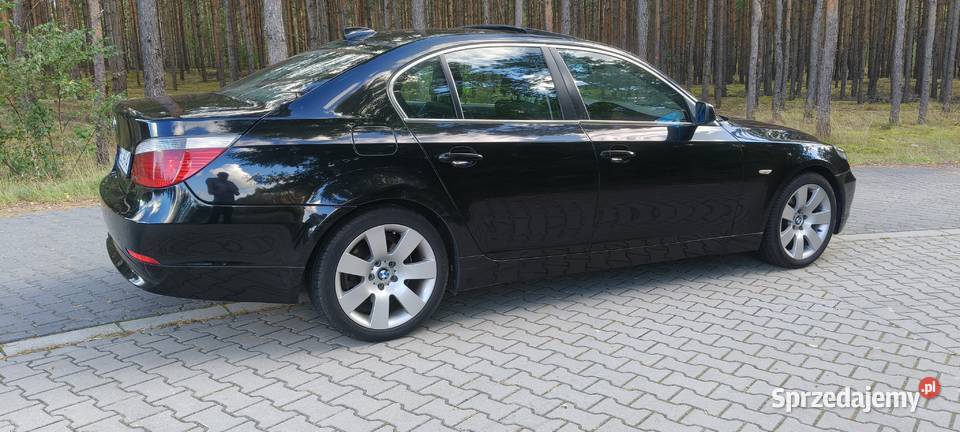 BMW E60 BMW Seria 5 bixenon skrętny skóry 342000km Sulęcin