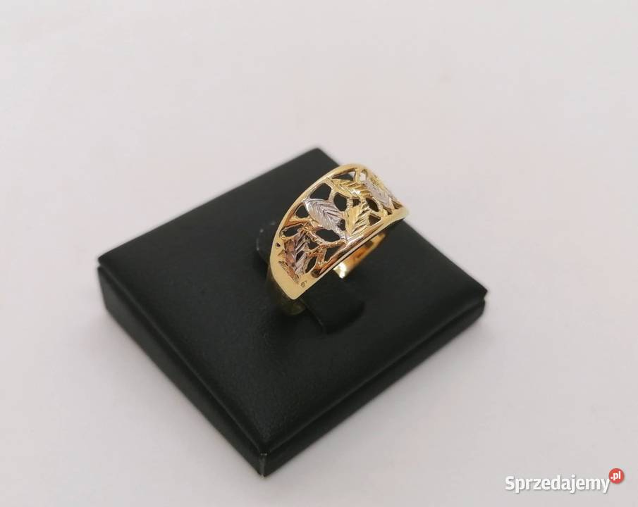 Nowy złoty pierścionek próby 585 322g Rozmiar 25 złoto Pierścionki Elbląg