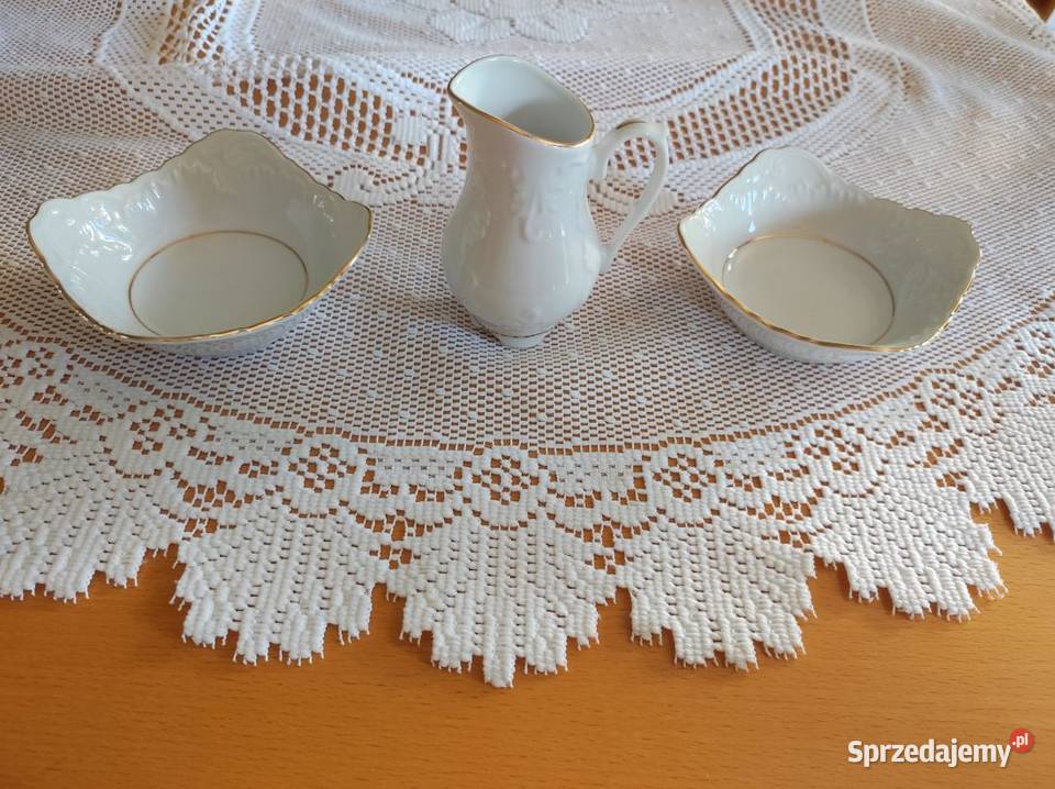 ćmielów półmisek ręcznie malowany porcelana Kielce