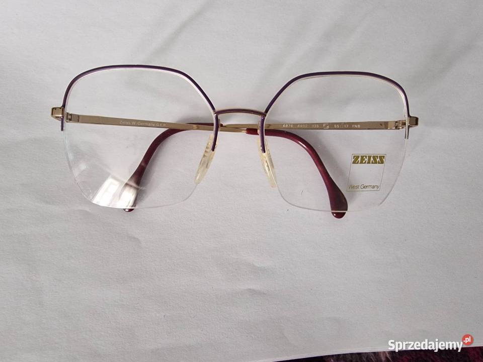 Oprawki okularowe ZEISS Germany FIOLETOWE Skierniewice sprzedam