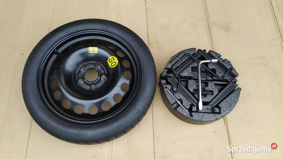 KOŁO DOJAZDOWE dojazdówka R16 OPEL MOKKA ZESTAW Miejska Górka
