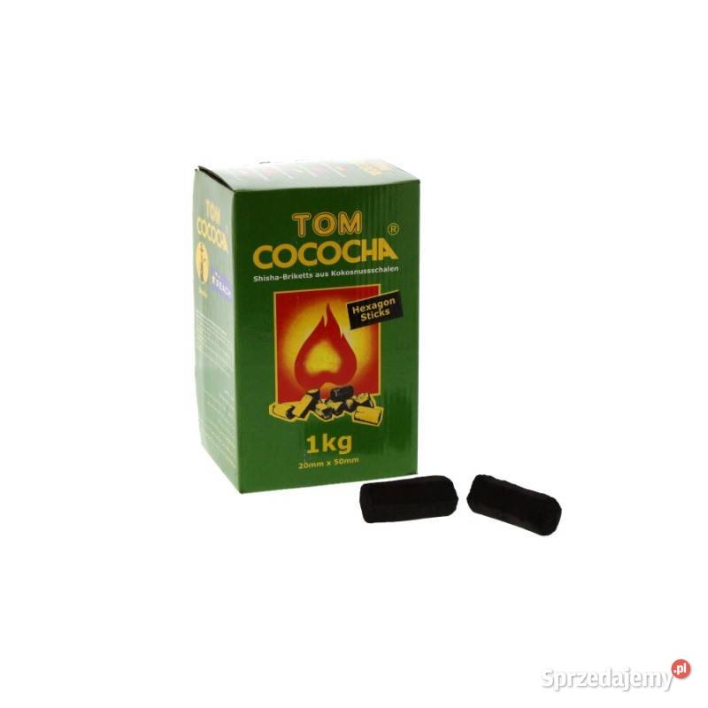 Tom Cococha Hexagon Sticks Węgiel Kokosowy do Pozostałe