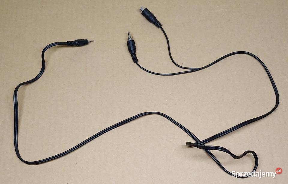 KABEL ADAPTER SVIDEO 1X RCA JACK 35 SVHS4 Mielęcin sprzedam
