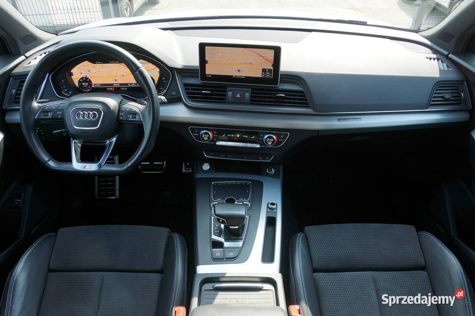 Audi Q5 20 TDI CR 4x4 SLine Virtual Kamera Full 125884km Q5 Nowy Sącz