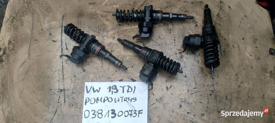 VW SEAT SKODA AUDI 19TDI pompowtrysk 038130073F osobowe