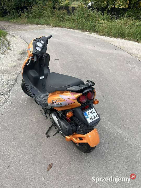 Skuter na papiery SYM JET 50 49cm3 kujawsko-pomorskie Szpetal Górny sprzedam