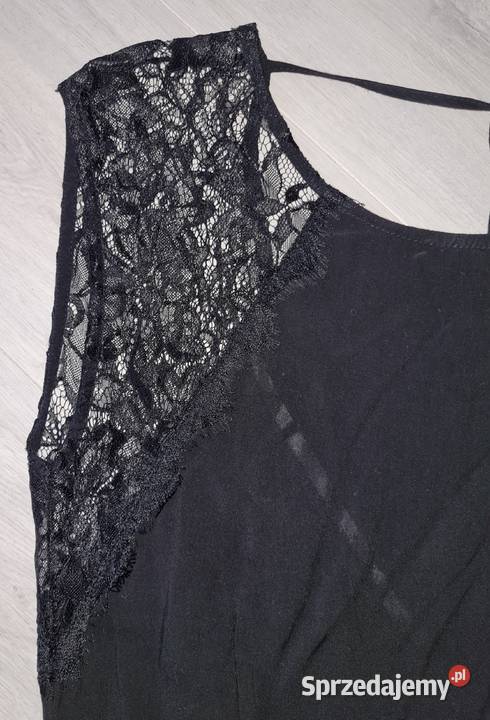 Sukienka koronka czarna 36S Spódnice i sukienki Łódź