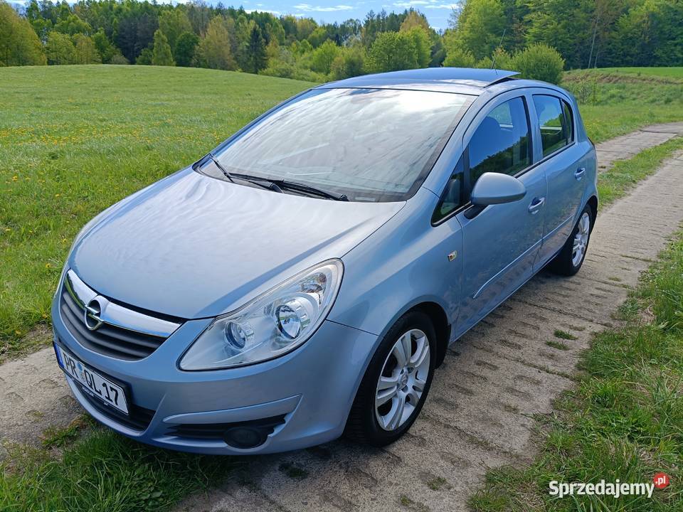 Opel Corsa D 2007 14 benzyna klima panorama Rok produkcji 2007 pomorskie Kartuzy