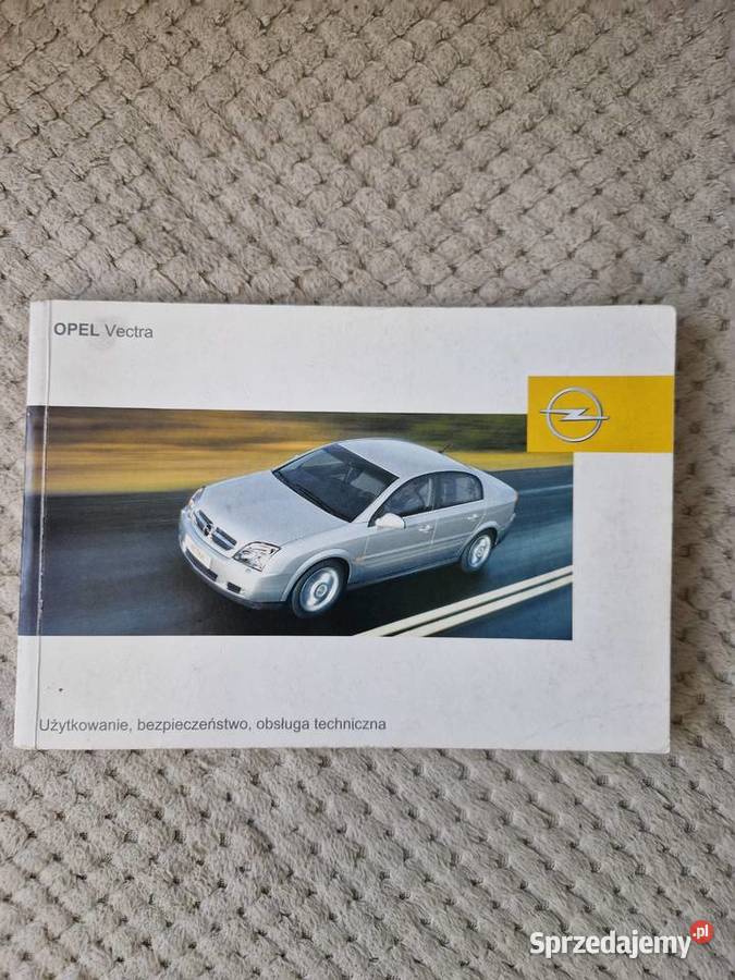 Książka Opel Vectra instrukcja obsługi Pozostałe