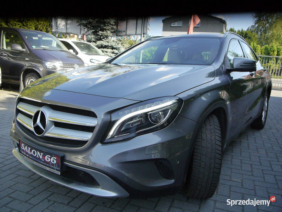 Mercedes GLA 200 16b Led Xenon Skóra Stan b z śląskie Częstochowa