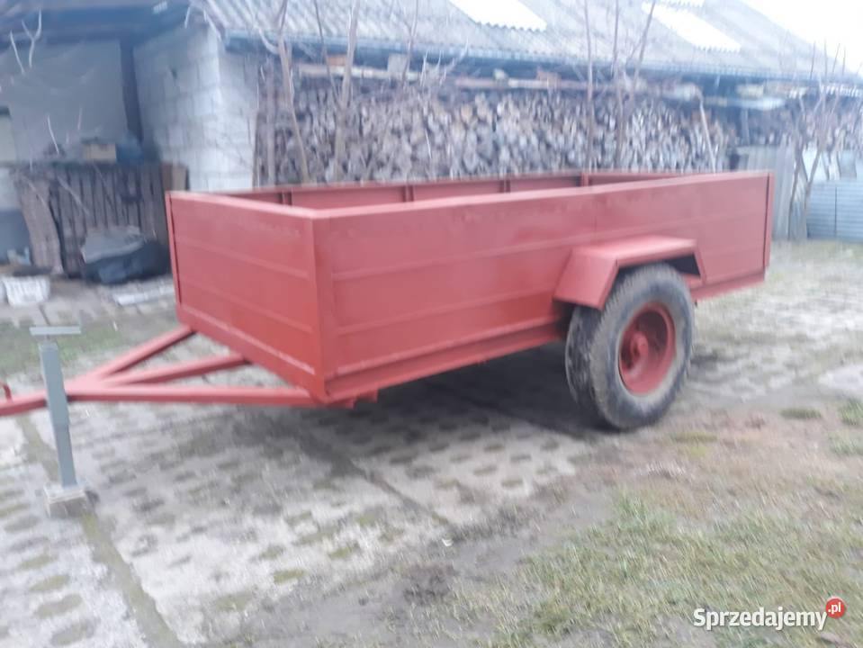 Przyczepa jednoosiowa świętokrzyskie Włoszczowa sprzedam