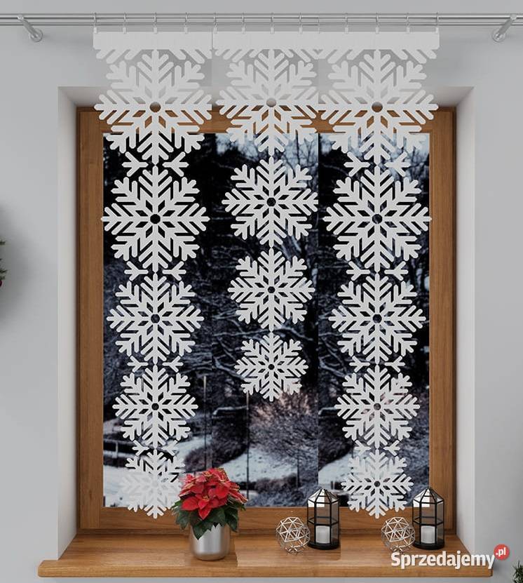 Firana zakładana z gipiurą firany szyte na