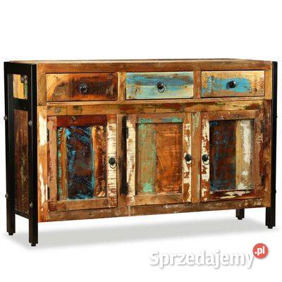 vidaXL Komoda z drewna odzyskanego 120 x 35 x 76 Warszawa