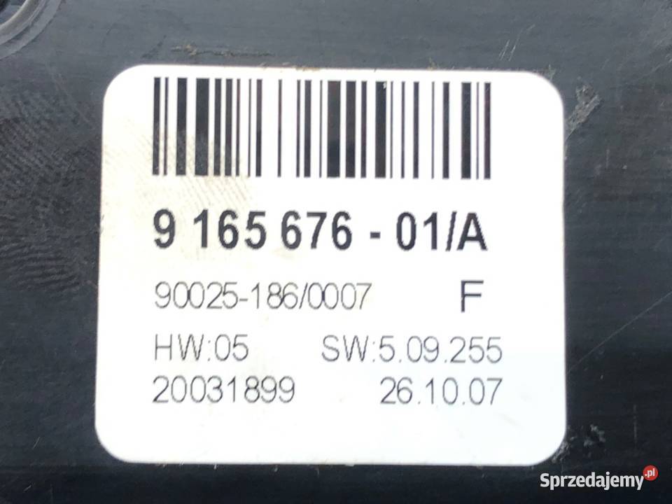 PANEL STEROWANIA NAWIEWU BMW E70 9165676 SUV podkarpackie